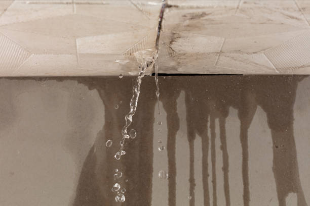 Professional Water Damage Inspection technician working in New Portland, ME